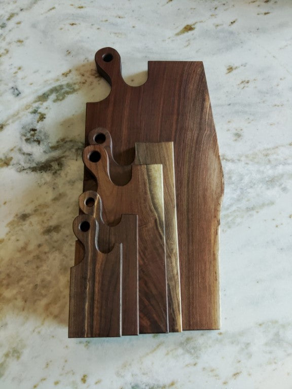Offset Handle Charcuterie Board